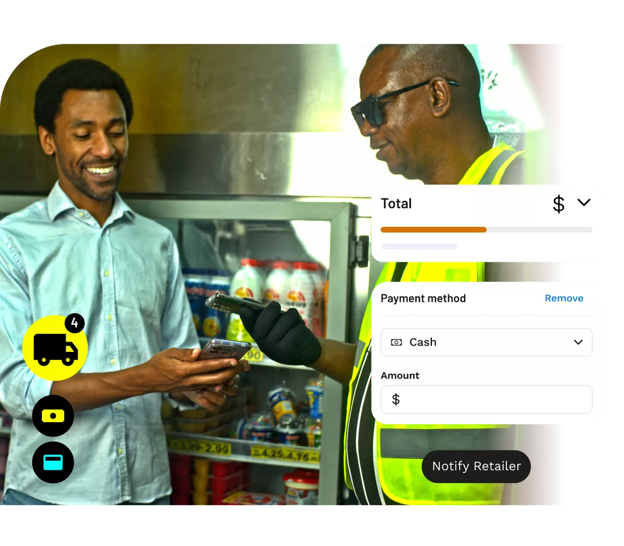 BEES Delivery graphic.