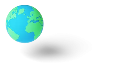 Graphic of the earth.
